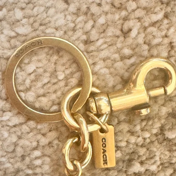 Coach Glittery Red Cherry Keychain - Picture 12 of 15